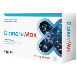 Vemax Pharma Tablete Dianerv Max, 20 komada Cene