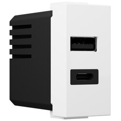 MODYS Utičnica podžbukna 1M 2XUSB (A+C) BIJELI - 412360 Cene