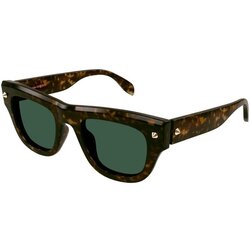 Alexander Mcqueen AM0425S 002 ONE SIZE (51) Havana/Zelena Cene