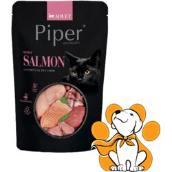 Piper Cat Sauce Salmon 100g, Vlažna Hrana Sa Lososom u Sosu Za Hidrataciju Cene