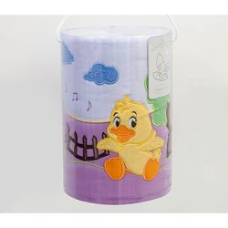 Tri Drugara pamuk Driker Prekrivač "Pače" Lila Cene