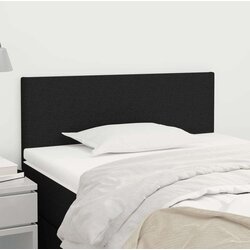  Uzglavlje crno 90x5x78/88 cm od tkanine Cijene