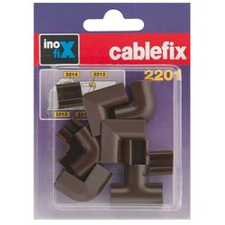 Inofix Cablefix Pribor za kabelske kanale 2201 (Š x V: 0,8 x 0,7 cm, 10 kos) Cene