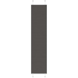 vidaXL Plisirana roleta crna 40x200 cm širina tkanine 39,4 cm Cijene