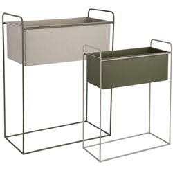 PT LIVING Kovinska stojala za cvetlične lonce v kompletu 2 ks (višina 65 cm) Reina – Cene