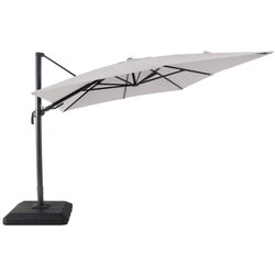 SUNFUN viseći suncobran Capri, s postoljem (300 x 350 cm, Bež boje) Cijene