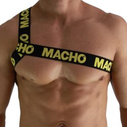 Macho Underwear roman harness yellow Cene
