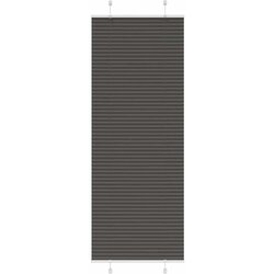 vidaXL Plisirana roleta crna 70x200 cm širina tkanine 69,4 cm Cijene