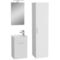 Vitra MIASET40BSET Mia 39 x 61 x 28 cm kopalniški sestav s stransko omarico Cene