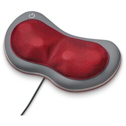 Beurer MG 149 masažni jastuk, s funkcijom grijanja, 18W, siva / crvena Cijene