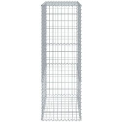 vidaXL Gabionska košara s poklopcem 300x50x150 cm pocinčano željezo Cijene