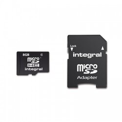 Integral SPOMINSKA KARTICA 8GB micro SD z adapterjem Cene