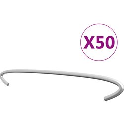 vidaXL Kavlji za gabion 50 kosov pocinkano jeklo 40 cm, (21832088) Cene