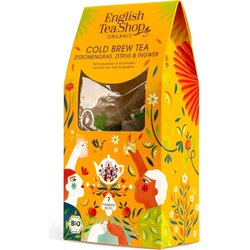 English Tea Shop Bio čaj Cold Brew Tee - Limonska trava, citrusi in ingver - 7 čajnih vrečk Cene