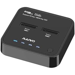 Maiwo docking station USB-C 3.2 na 2x M.2 NVMe Clone K3016P2 Cene