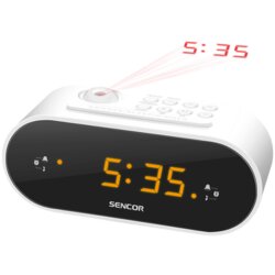 Sencor radio alarm sat SRC 3100 W sa projektorom Cene