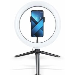 Iso ring selfie led svetilka z držalom za telefon in tripod stojalom Cene