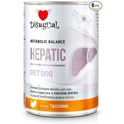 Disugual Disigual veterinarska dijeta za pse konzerva Hepatic - Tureky 400g Cene