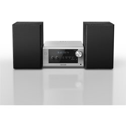 Panasonic SC-PM704EG-S Elegantan mikro u stereo sustav srebrnoj boji. Cijene