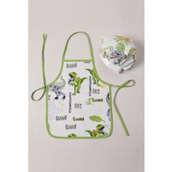 Stefan Kuhinjski set za decu- kecelja + kapa Dino Cene