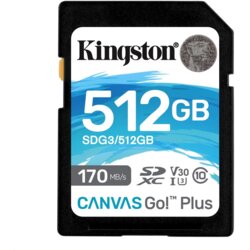 Kingston Technology Canvas Go! Plus 512 GB SD UHS-I 10.razred Cene