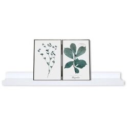 Five Zidna polica FIXY 58x10x4 cm mdf, bijela Cene