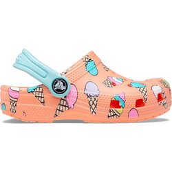 Crocs natikač zunanji 207846 CLASSIC POOL PARTY CLOG T D oranžna 22-23 Cene