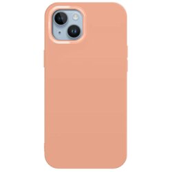 Satin silikonski ovitek za iPhone 11 - mat mareličen Cene