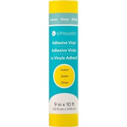 Silhouette Glossy Permanent Vinyl - 22,9 cm x 3 m - Lemon Cijene