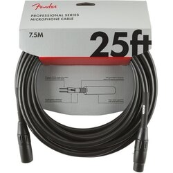 Fender kabel Professional Series Microphone Cable 25' Black - 0990820015 Cene