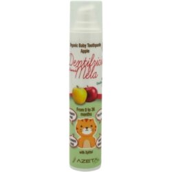 Azeta Bio organska pasta za zube crveno/žuta jabuka 0-36mes, 50ml Cene