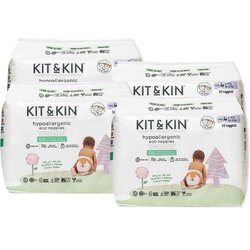 KIT&KIN KIT KIN plenice 54141N, velikost 4 (9-14 kg), 128 kosov Cene
