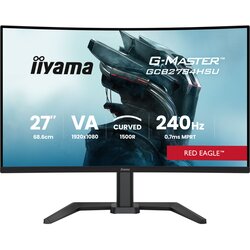 Iiyama G-Master GCB2784HSU-B1 27" FHD ukrivljen zaslon VA, 240Hz, 0,7ms 16:9, (MPRT) 1920x1080, Red Eagle Cene