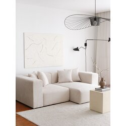 Atelier Del Sofa Kutni set Yolo 222x89x110cm Bijeli Cijene
