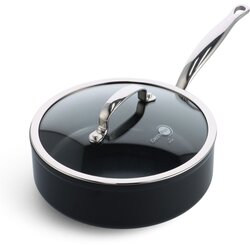 Greenpan Barcelona Pro Sauté Pan 24cm Black Cene