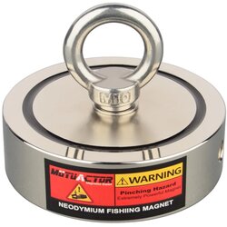 AMAZING-MAG Neodimovski pot magnet, 350KG vlečna sila, dvostranska ribolovna oprema, D94mm, (5000156773) Cene