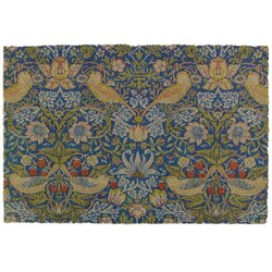 Artsy Doormats Predpražnik iz kokosovih vlaken 60x90 cm William Morris Strawberry Thief – Cene