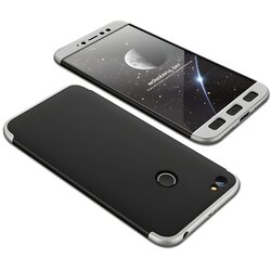 GKK Zaščitno ohišje 360 - Sprednji in zadnji pokrov Xiaomi Redmi Note 5A Prime - Srebrna Cene