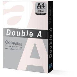 Double A fotokopir papir da A4 pink pastel-roze 500l Cene