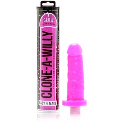 Clone-A-Willy Ružičasti komplet, Glow in the Dark Cene
