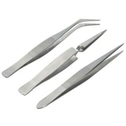 Revell Maketa tweezer set (1x straight/curved/self-close) Cene