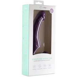 EasyToys - Vibe Collection Strap on vibrator brez pasu, vijoličen Cene