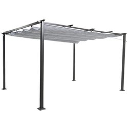 SUNFUN jakarta paviljon sa sjenilom na namatanje xl (300 x 400 x 230 cm, svijetlosive boje) Cijene