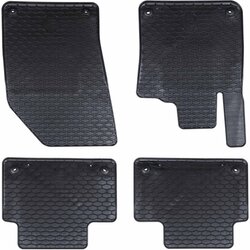vidaXL Avto preproga 4 pcs Črna Guma, (5000151751) Cene