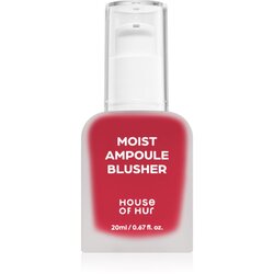 HOUSE OF HUR Moist Ampoule Blusher tekoče rdečilo odtenek 09 Ruby Red 20 ml Cene