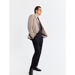 Reserved Slim fit sako s viskozom - boja kave Cijene