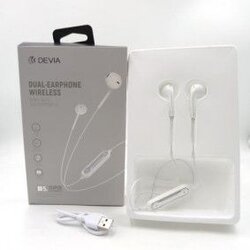 DEVIA slušalice smart series wireless dual bela Cene