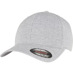 Flexfit heatherlight cap melange silver Cene