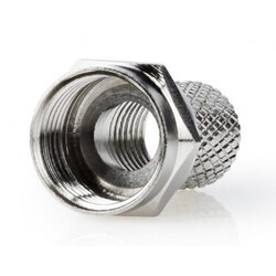 Gembird CON-FC-001RING ** f male connector for RG6 cable, 6.6mm, zinc,with water proof ring - min.25kom(9) Cene