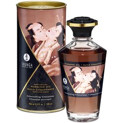 Shunga Afrodizijsko zagrijavajuće ulje - Chocolate Cene